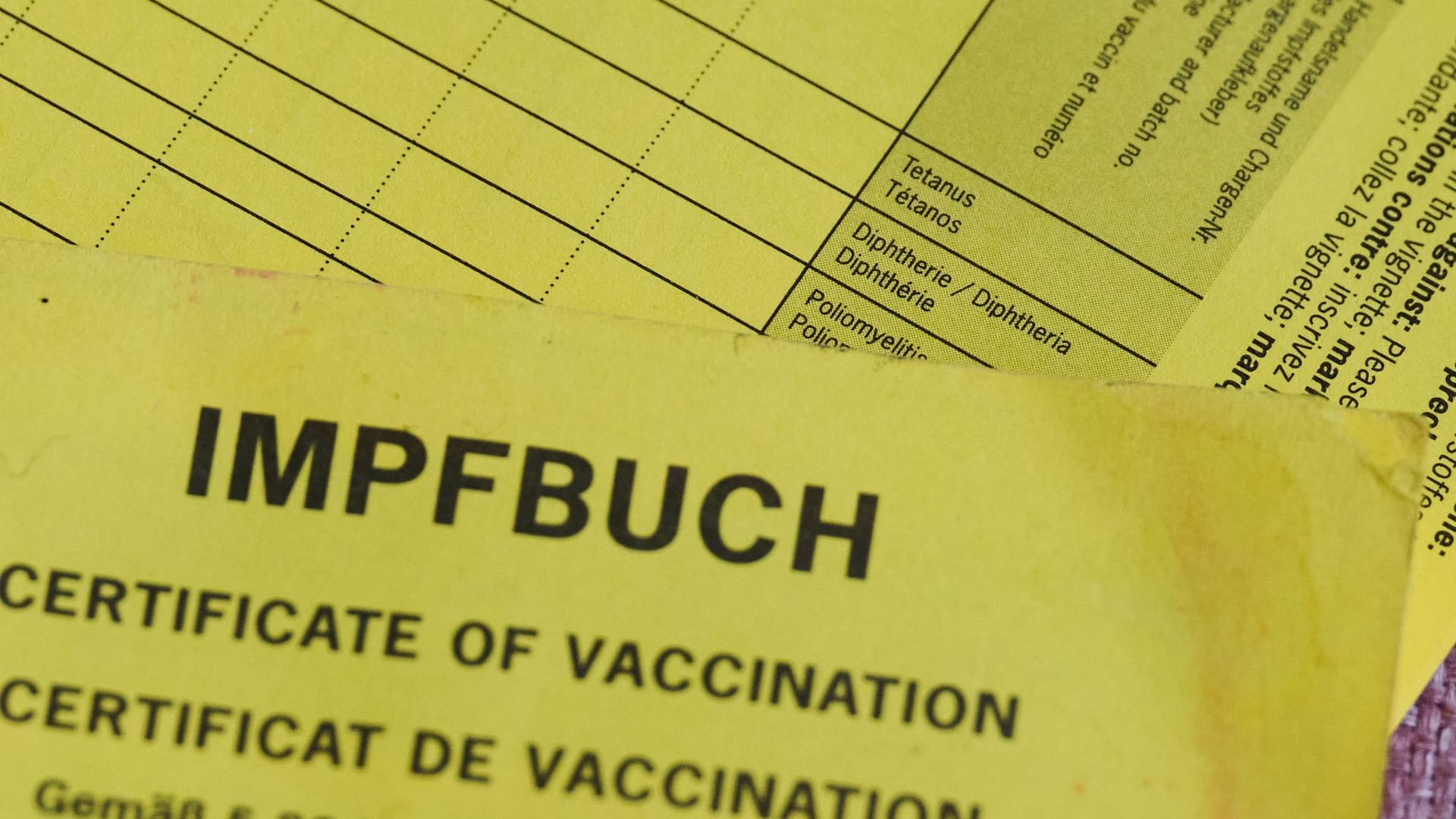 Illustration - Diphtherie-Impfung Illustration - Diphtherie-Impfung