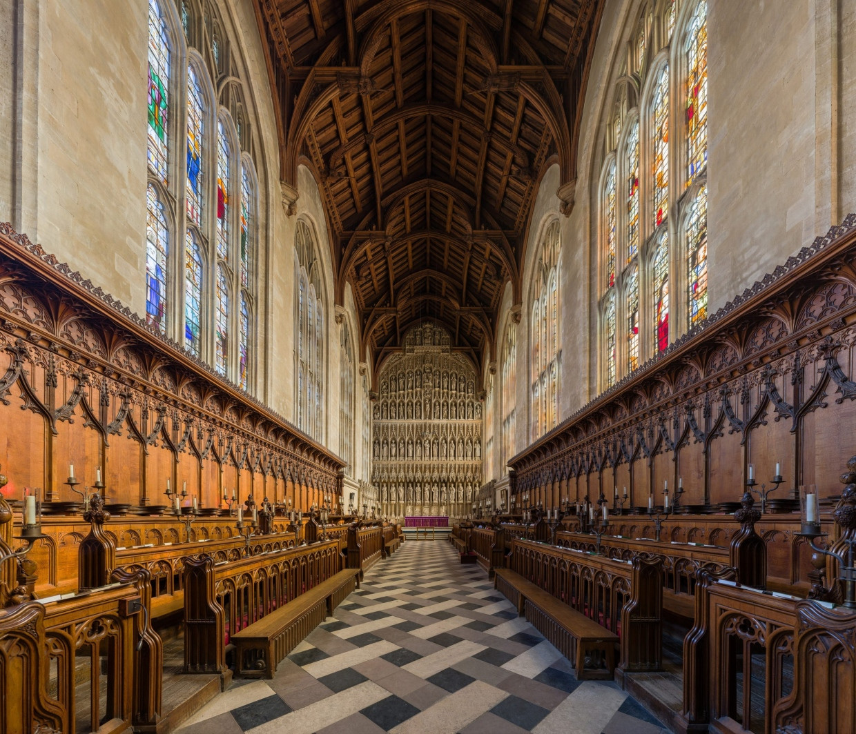 Die Schönheit der Heiligkeit: New College ist das siebtälteste College der Universität Oxford, gegründet 1379.