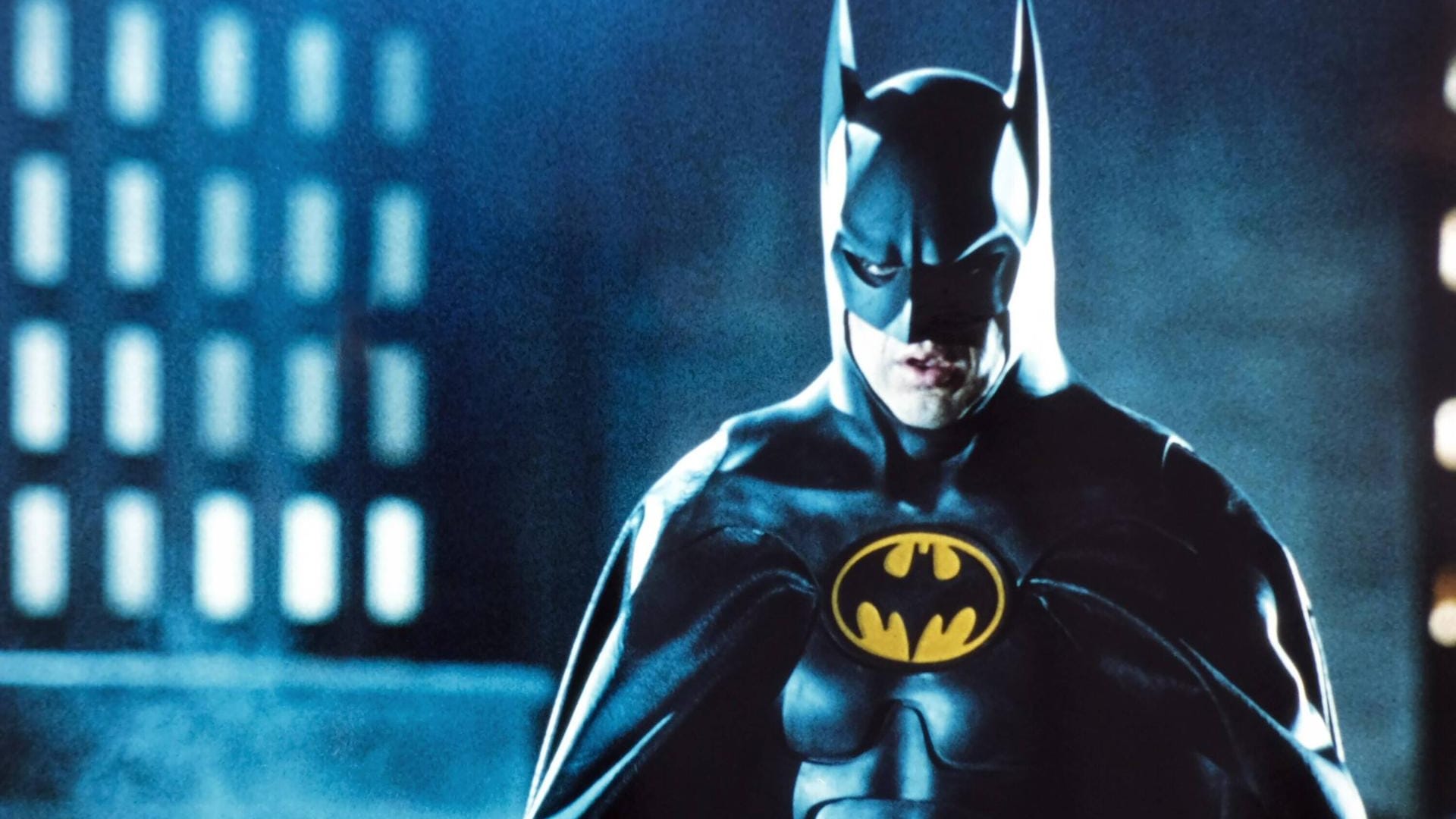 Michael Keaton als Batman im Jahr 1989. Michael Keaton als Batman im Jahr 1989.