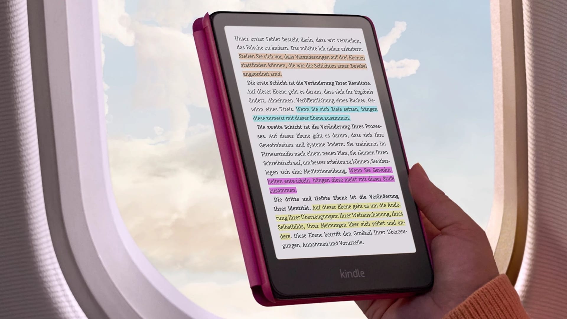 Kindle Colorsoft: Der E-Book-Reader hat ein kontrastreiches Display. Kindle Colorsoft: Der E-Book-Reader hat ein kontrastreiches Display.