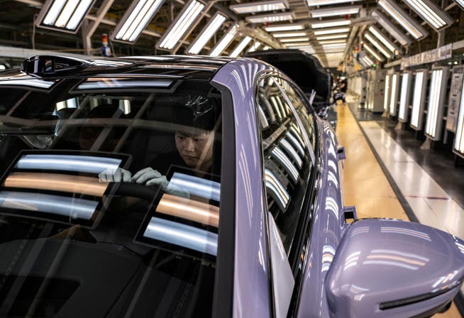Das bekannteste Beispiel von Chinas technologischem Fortschritt: E-Autos.