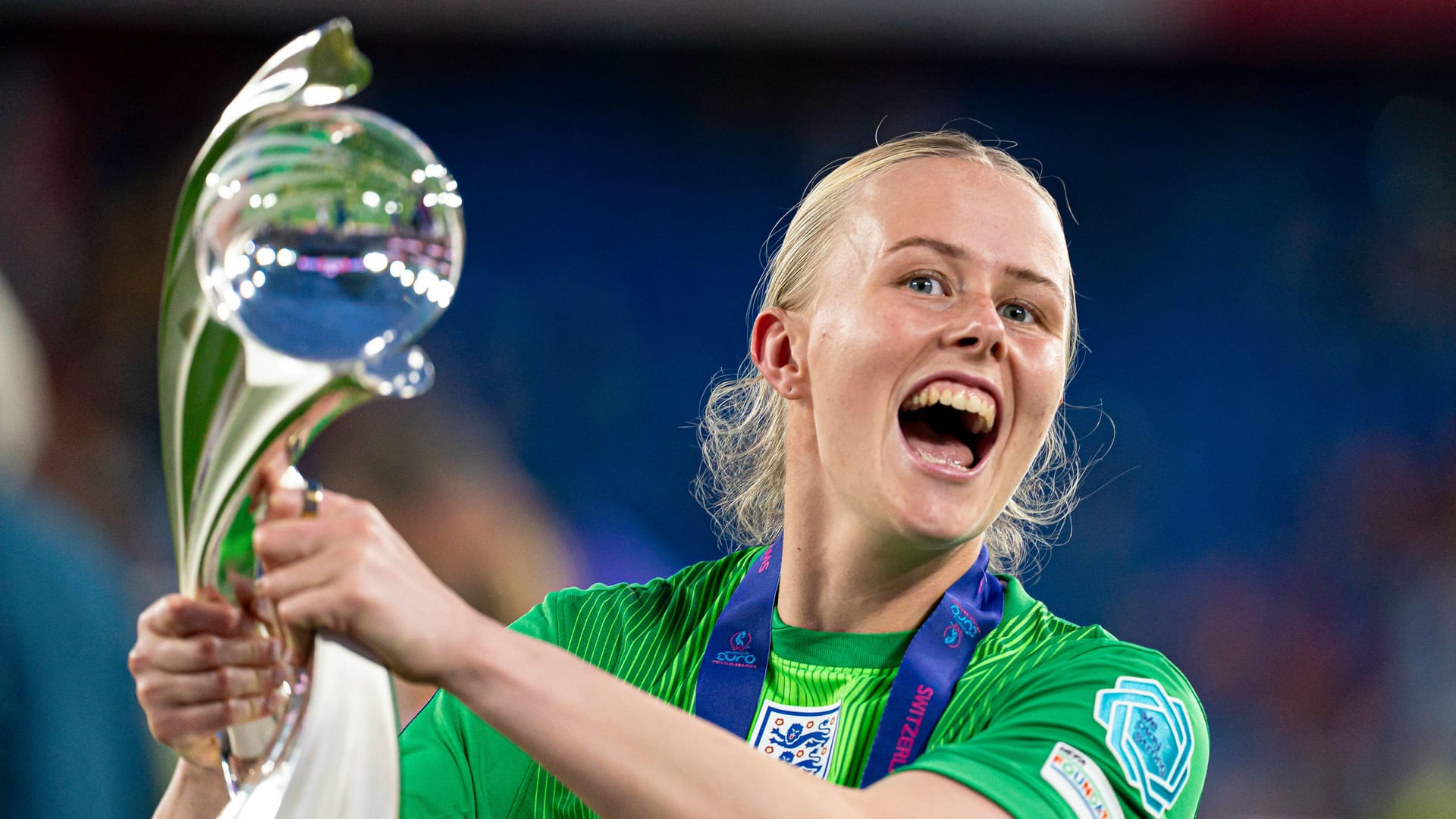 Hannah Hampton: Sie spielt seit 2023 für den FC Chelsea. Hannah Hampton: Sie spielt seit 2023 für den FC Chelsea.