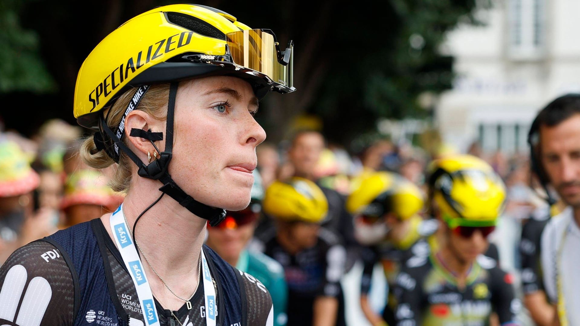 Demi Vollering: Sie fährt seit diesem Jahr für "FDJ-Suez", kam vom "Team SD Worx".