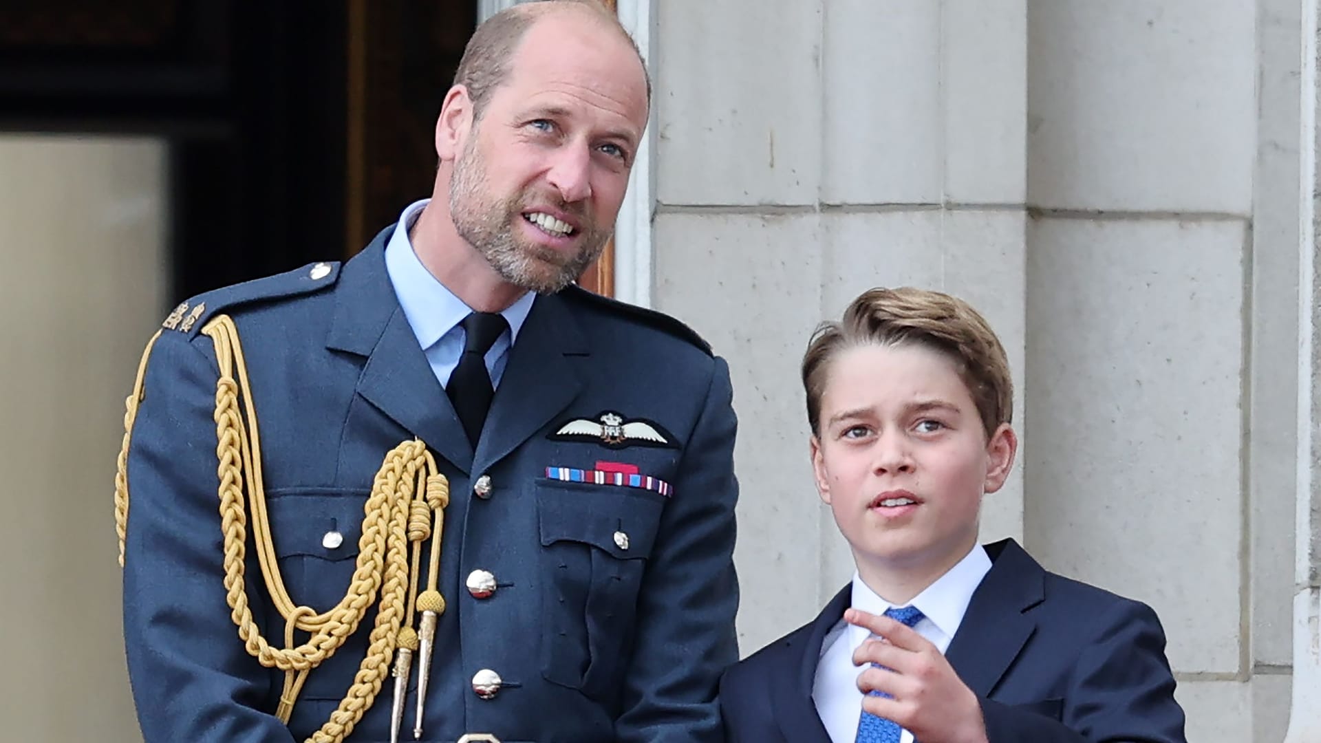 Prinz William und Prinz George: Sie sind der Erste und der Zweite in der britischen Thronfolge. Prinz William und Prinz George: Sie sind der Erste und der Zweite in der britischen Thronfolge.
