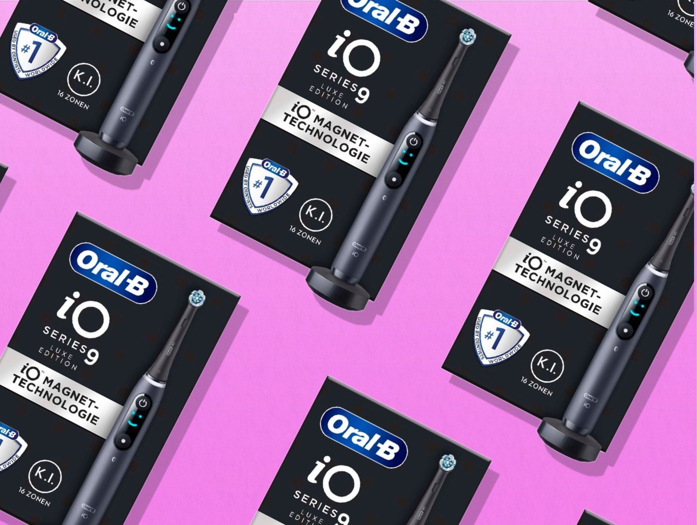 Die Oral-B iO Series 9 ist der Testsieger unter den elektrischen Zahnbürsten.