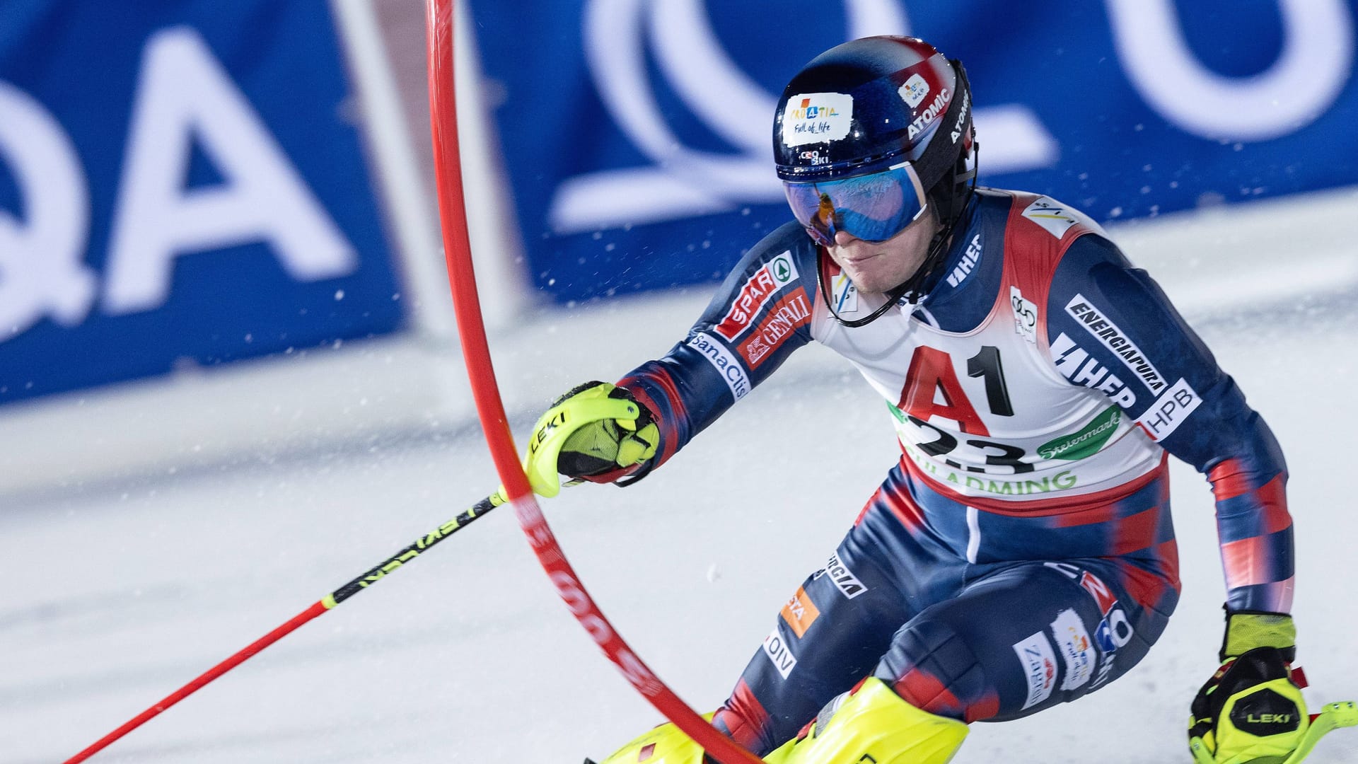 Filip Zubčić: Er wurde im März Sechster im Slalom in Kroatien. Filip Zubčić: Er wurde im März Sechster im Slalom in Kroatien.