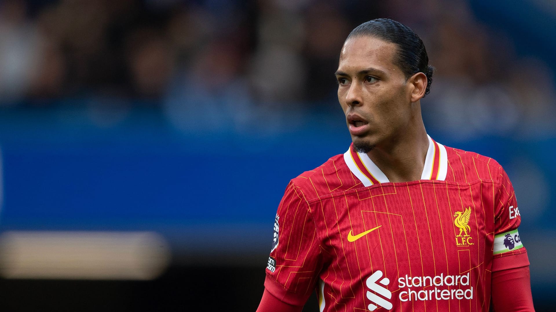 Virgil van Dijk: Der Verteidiger ist seit 2018 beim FC Liverpool. Virgil van Dijk: Der Verteidiger ist seit 2018 beim FC Liverpool.