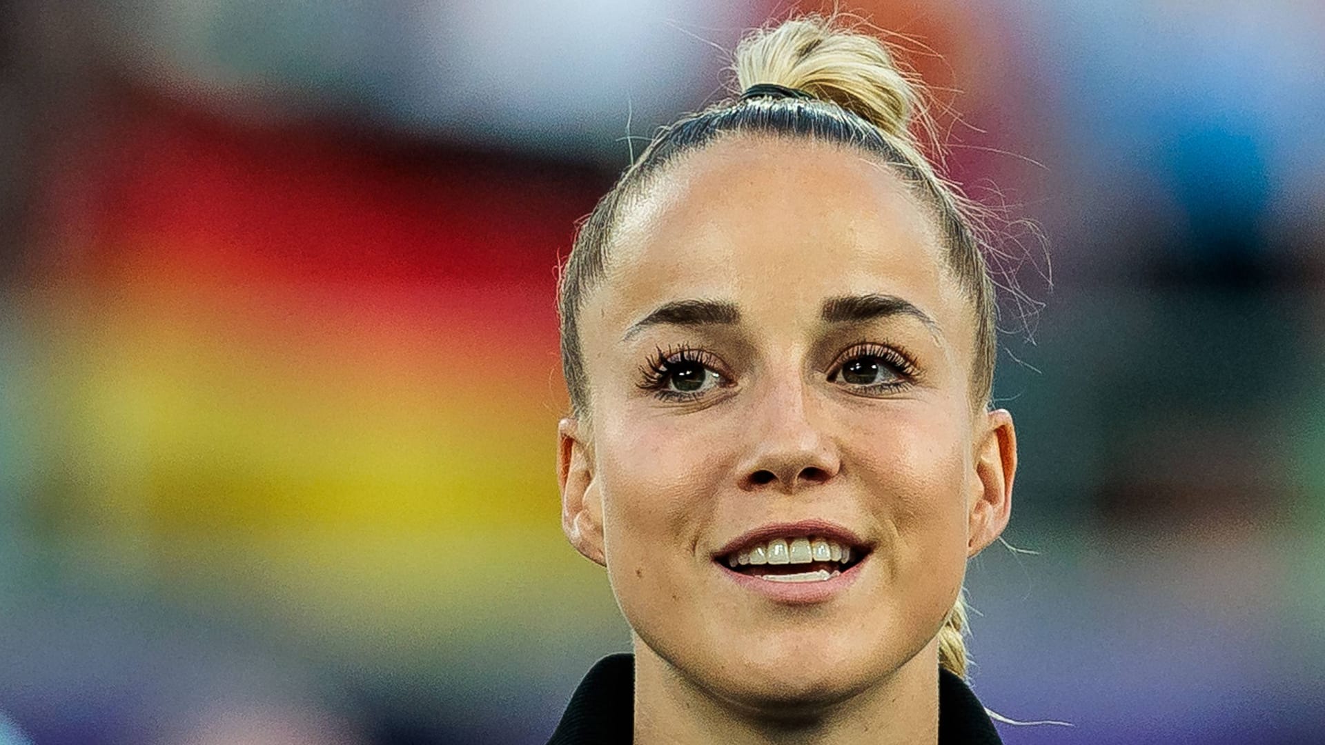 Giulia Gwinn: Die Bayern-Spielerin ist ein beliebtes Werbegesicht. Giulia Gwinn: Die Bayern-Spielerin ist ein beliebtes Werbegesicht.