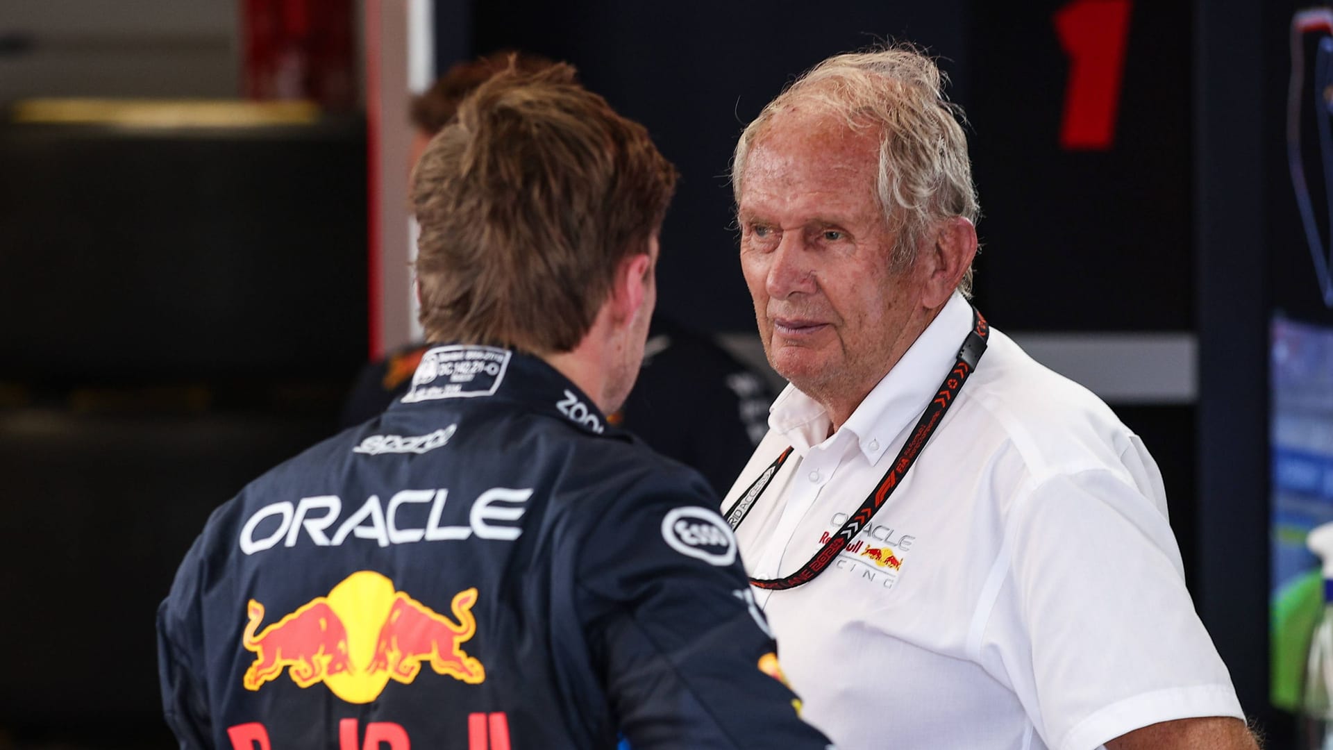 Max Verstappen und Helmut Marko: Der Red-Bull-Berater und der Formel-1-Pilot kennen sich gut. Max Verstappen und Helmut Marko: Der Red-Bull-Berater und der Formel-1-Pilot kennen sich gut.