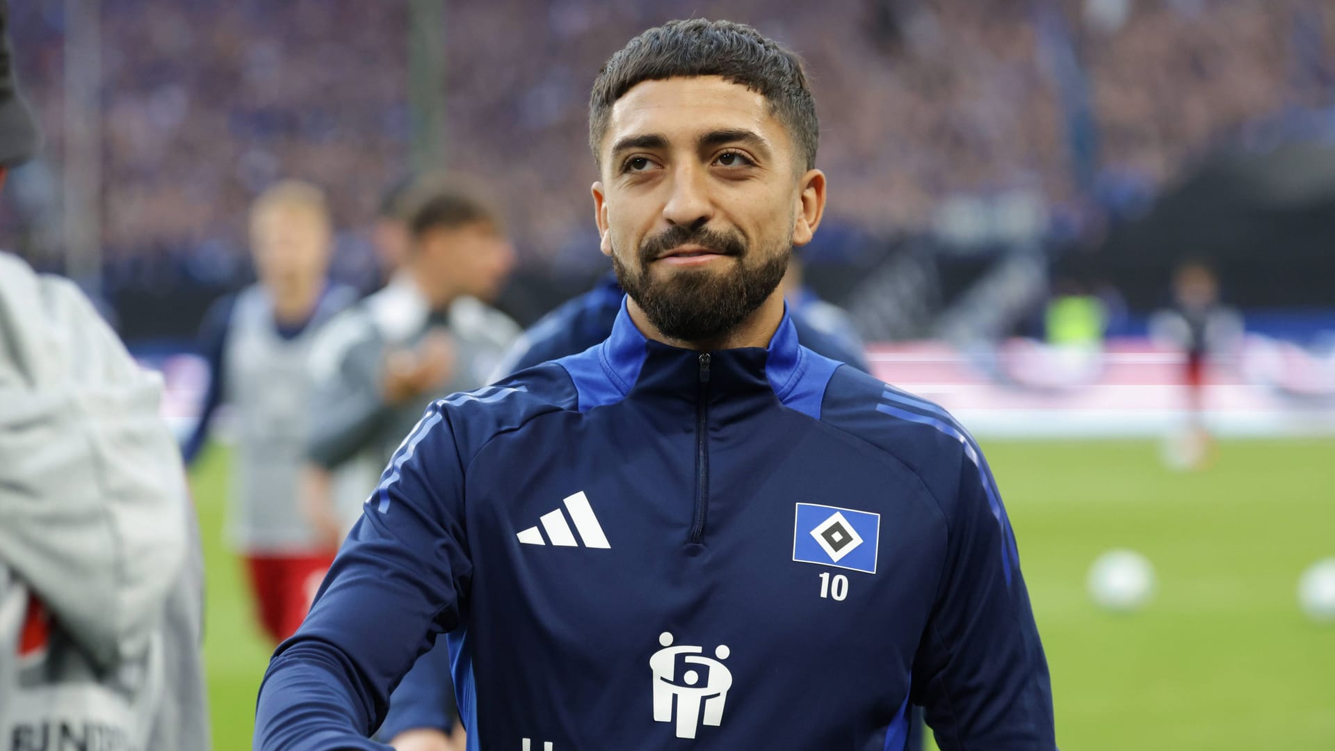 HSV-Profi Immanuel Pherai (Archivbild): Der 24-Jährige hat sich im Training am linken Knie verletzt und muss vorerst pausieren.