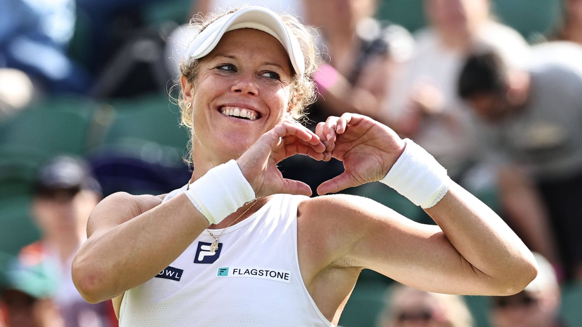 Laura Siegemund: Die deutsche Tennisspielerin steht bei Wimbledon im Viertelfinale. Laura Siegemund: Die deutsche Tennisspielerin steht bei Wimbledon im Viertelfinale.