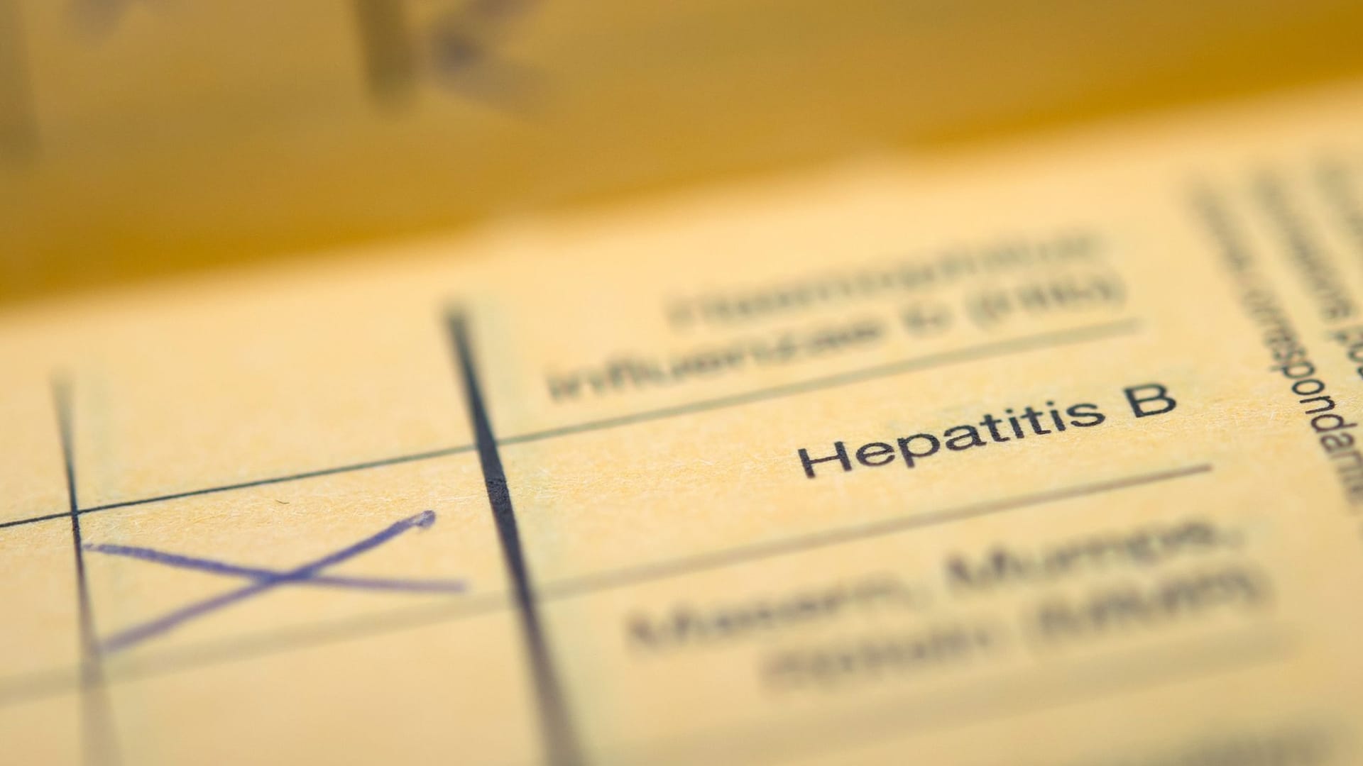 Hepatitis-Impfung Hepatitis-Impfung