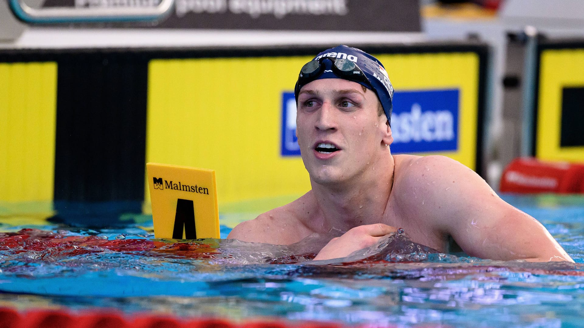 Lukas Märtens: Er hat bisher eine Bronze und zwei Silbermedaillen bei einer WM gewonnen. Lukas Märtens: Er hat bisher eine Bronze und zwei Silbermedaillen bei einer WM gewonnen.