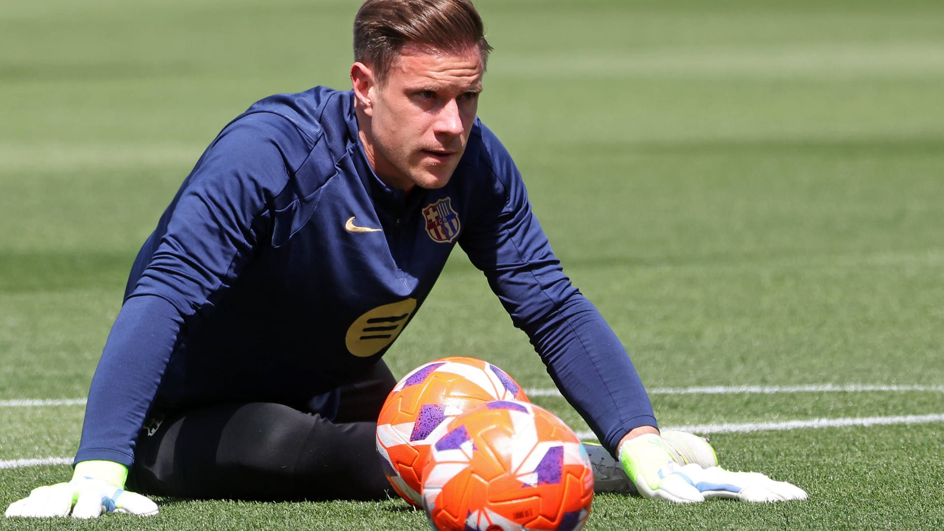 Marc-André ter Stegen: Der deutsche Nationaltorwart darf den FC Barcelona verlassen. Marc-André ter Stegen: Der deutsche Nationaltorwart darf den FC Barcelona verlassen.