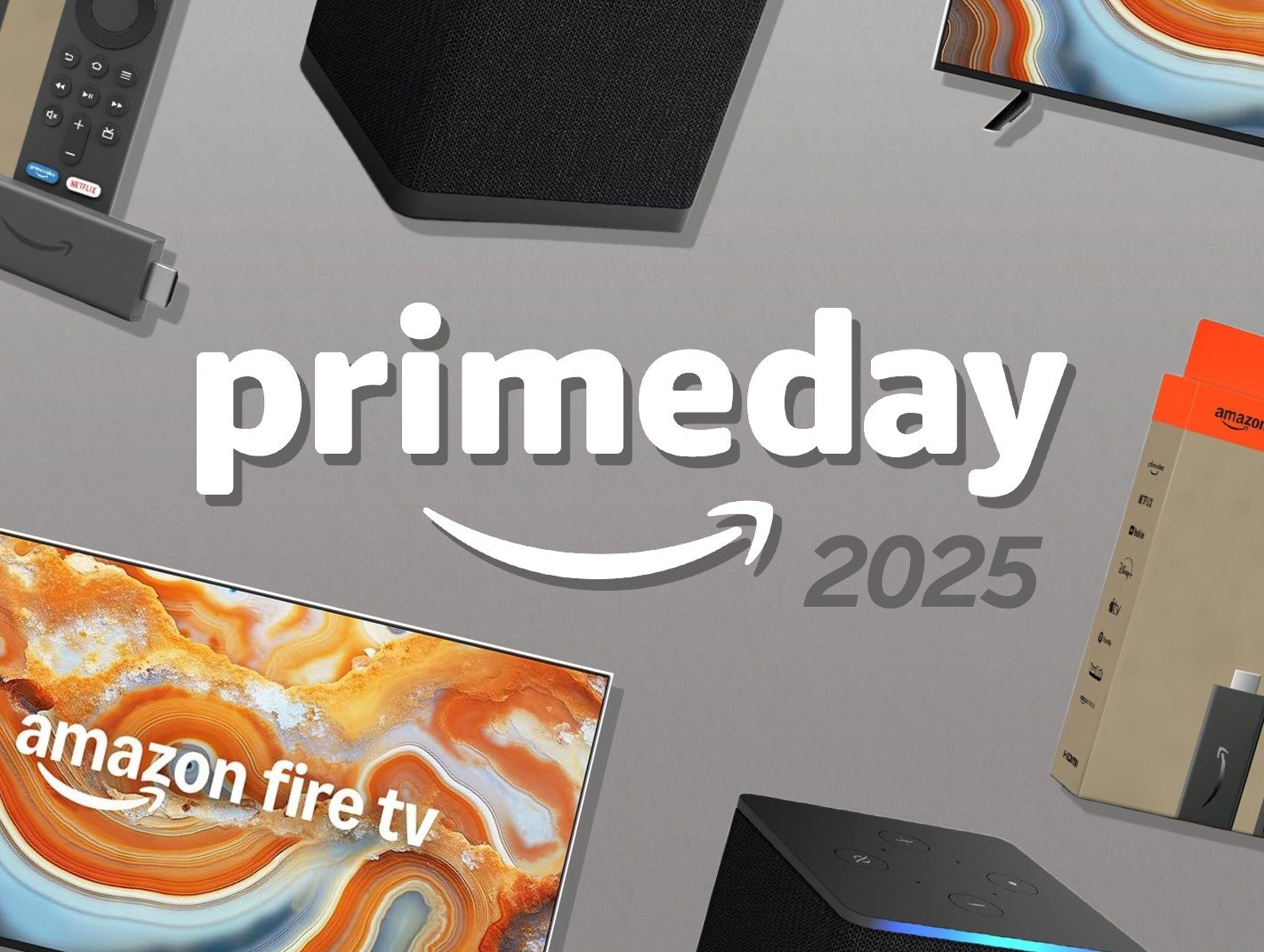 Beispielabbildungen für die Prime-Day-Angebote rund um den Fire TV Stick.