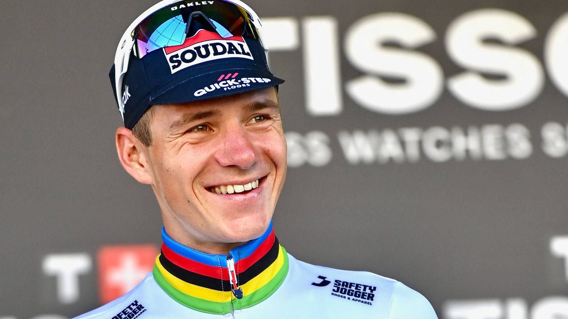 Remco Evenepoel: Er fuhr auch schon vergangenes Jahr die Tour. Remco Evenepoel: Er fuhr auch schon vergangenes Jahr die Tour.