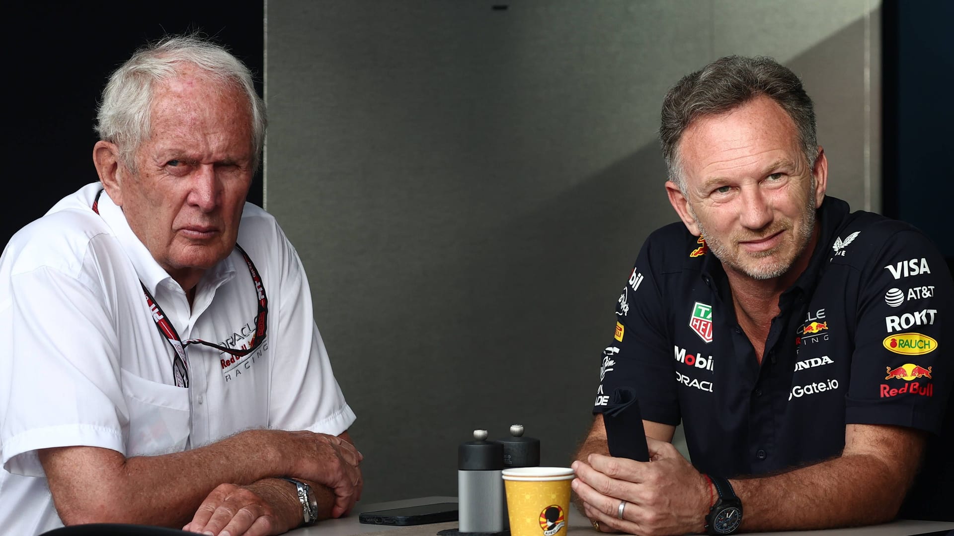 Helmut Marko (links) und Christian Horner: Die beiden Red-Bull-Bosse waren sich nicht immer grün. Helmut Marko (links) und Christian Horner: Die beiden Red-Bull-Bosse waren sich nicht immer grün.