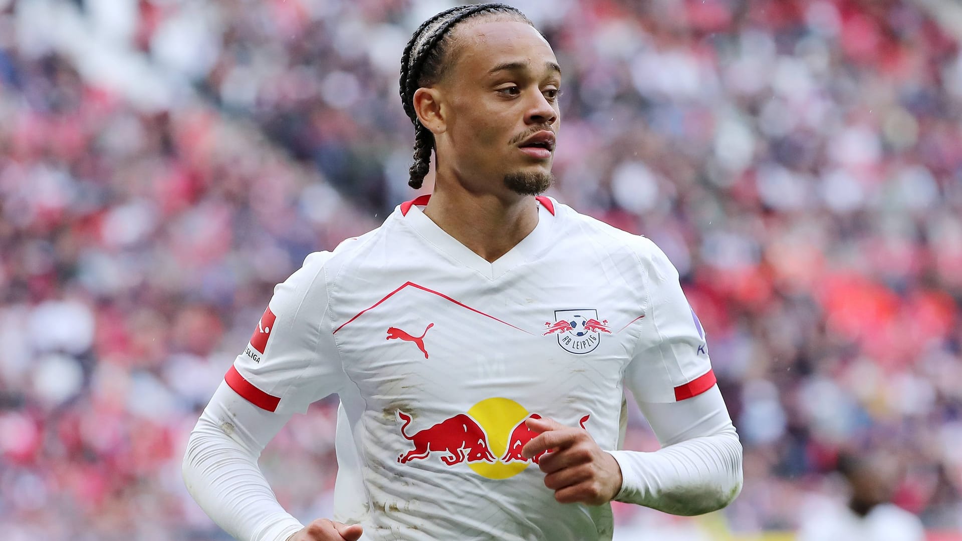 Xavi Simons: Der Niederländer will RB Leipzig offenbar verlassen. Xavi Simons: Der Niederländer will RB Leipzig offenbar verlassen.