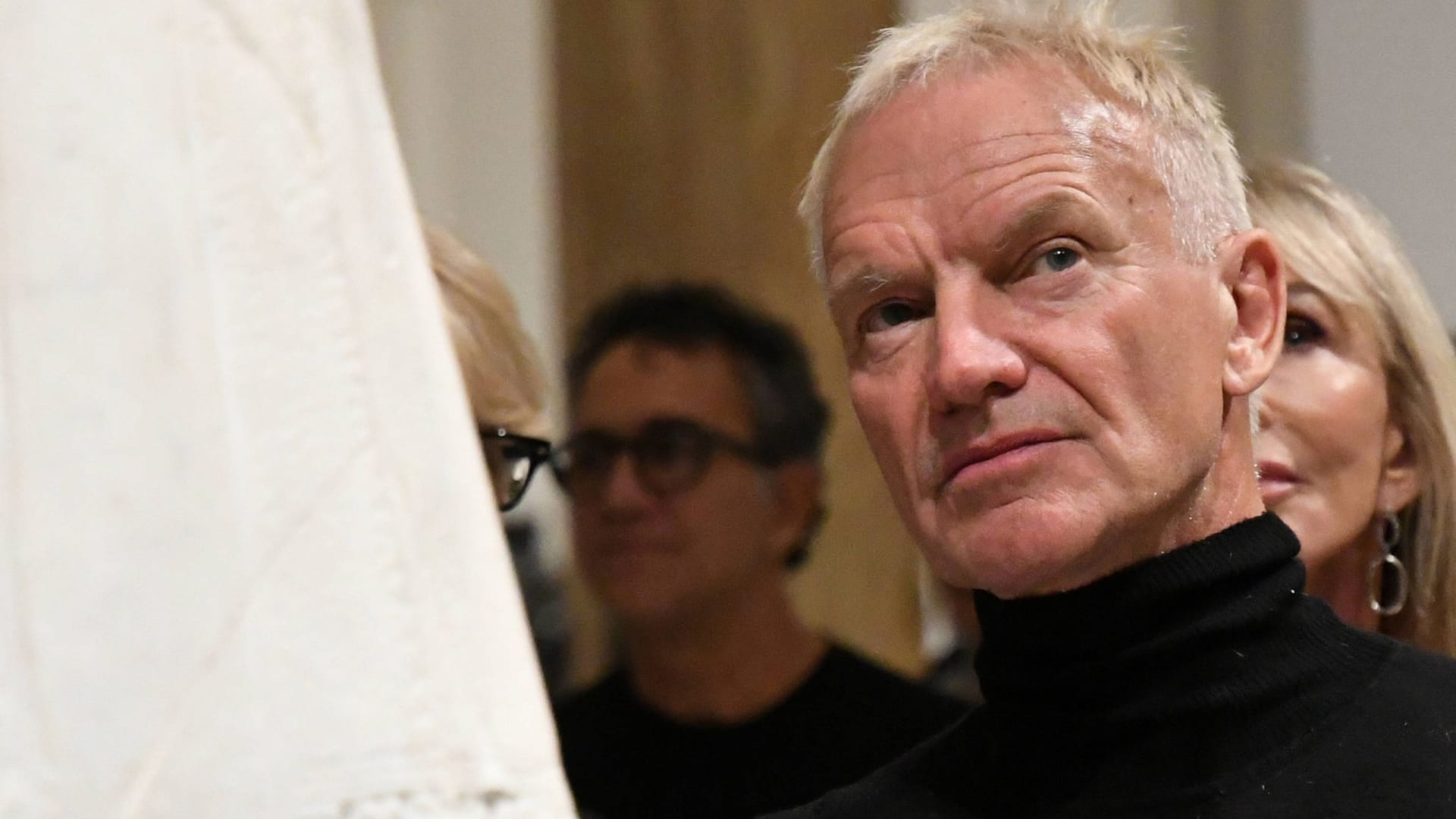 Sting: Seine Tochter hat geheiratet. Sting: Seine Tochter hat geheiratet.