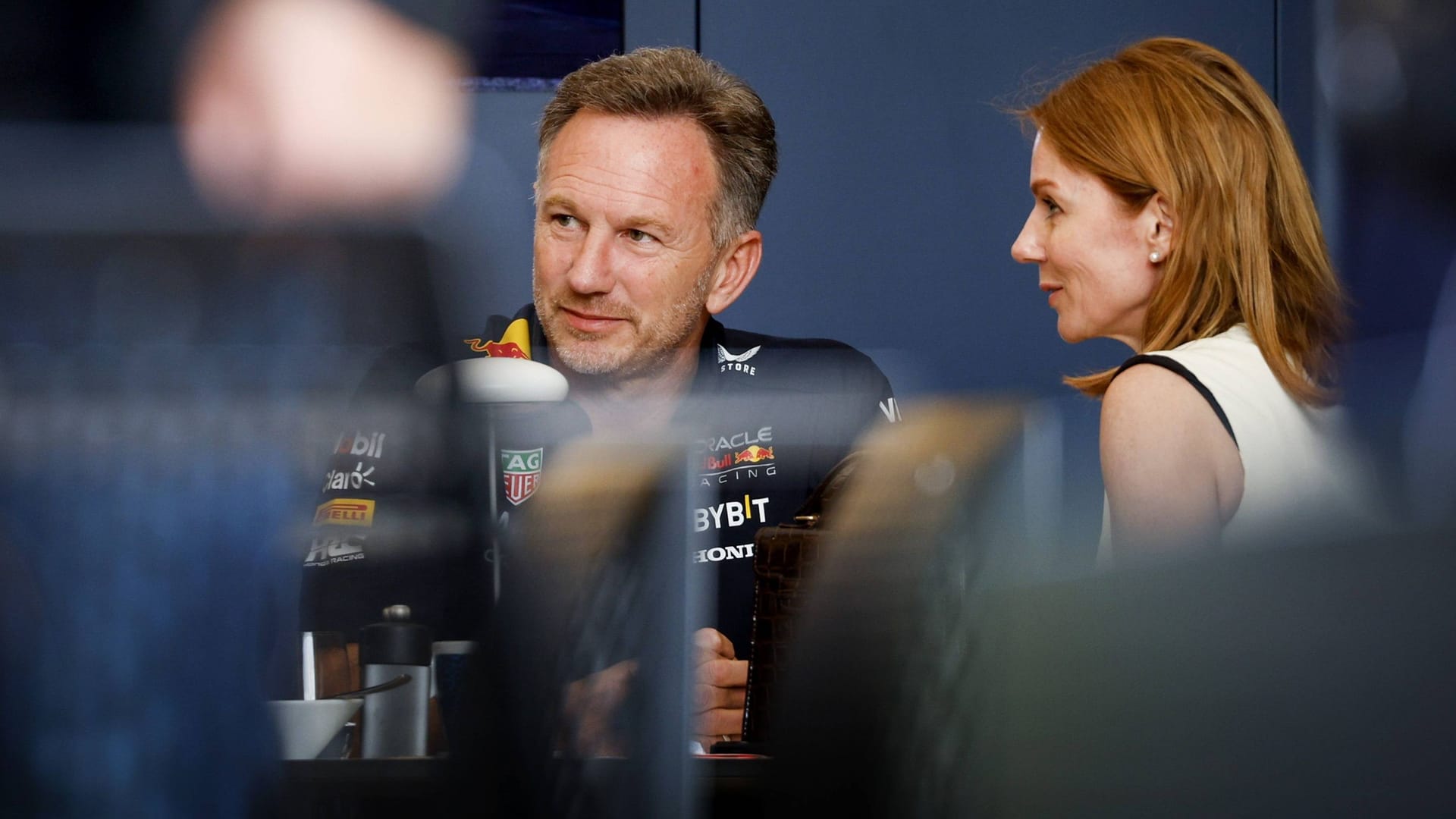 Christian Horner und seine Frau Geri Halliwell: Die beiden haben 2015 geheiratet. Christian Horner und seine Frau Geri Halliwell: Die beiden haben 2015 geheiratet.