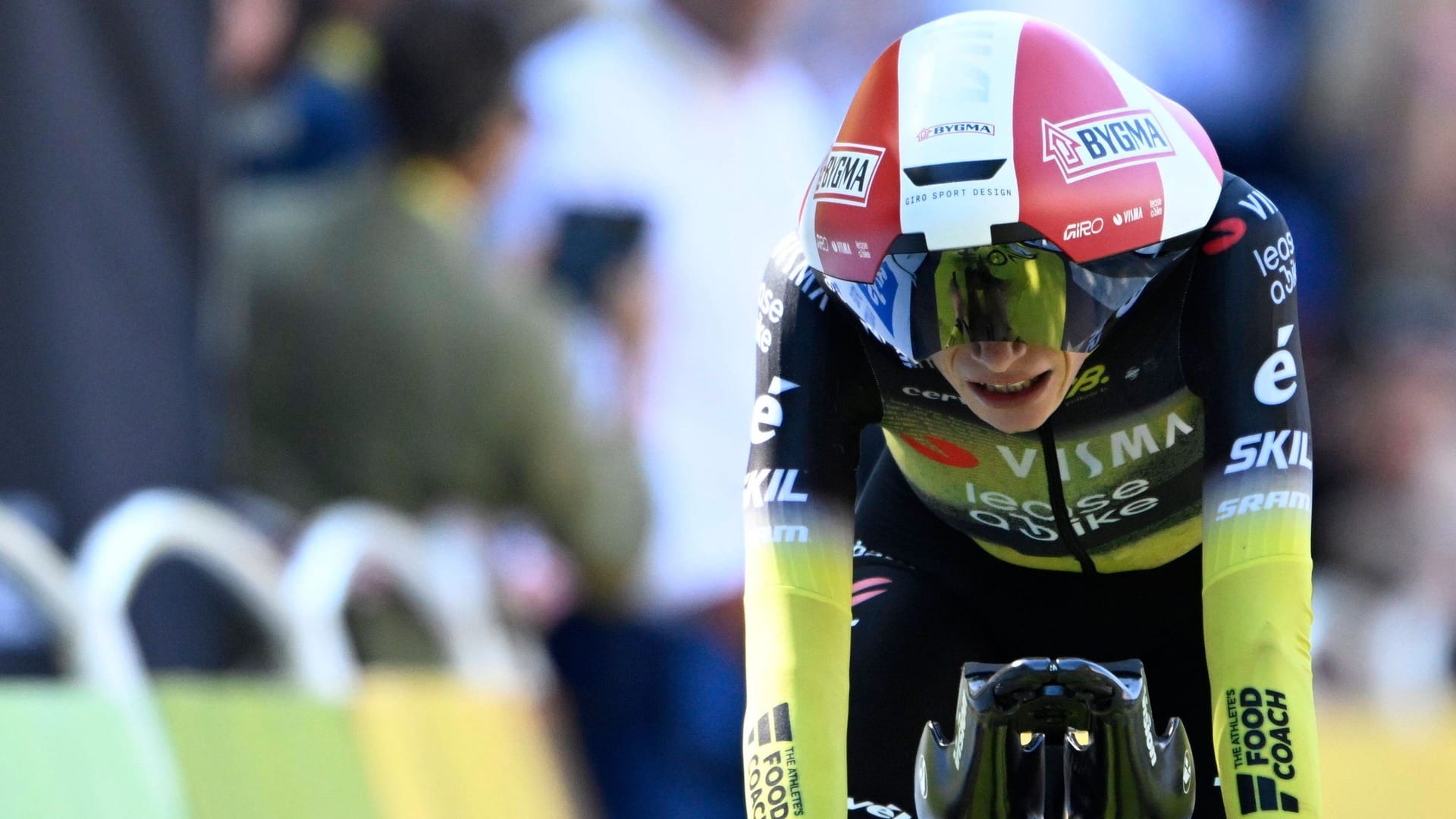 Jonas Vingegaard: Er gewann 2022 und 2023 die Tour de France. Jonas Vingegaard: Er gewann 2022 und 2023 die Tour de France.