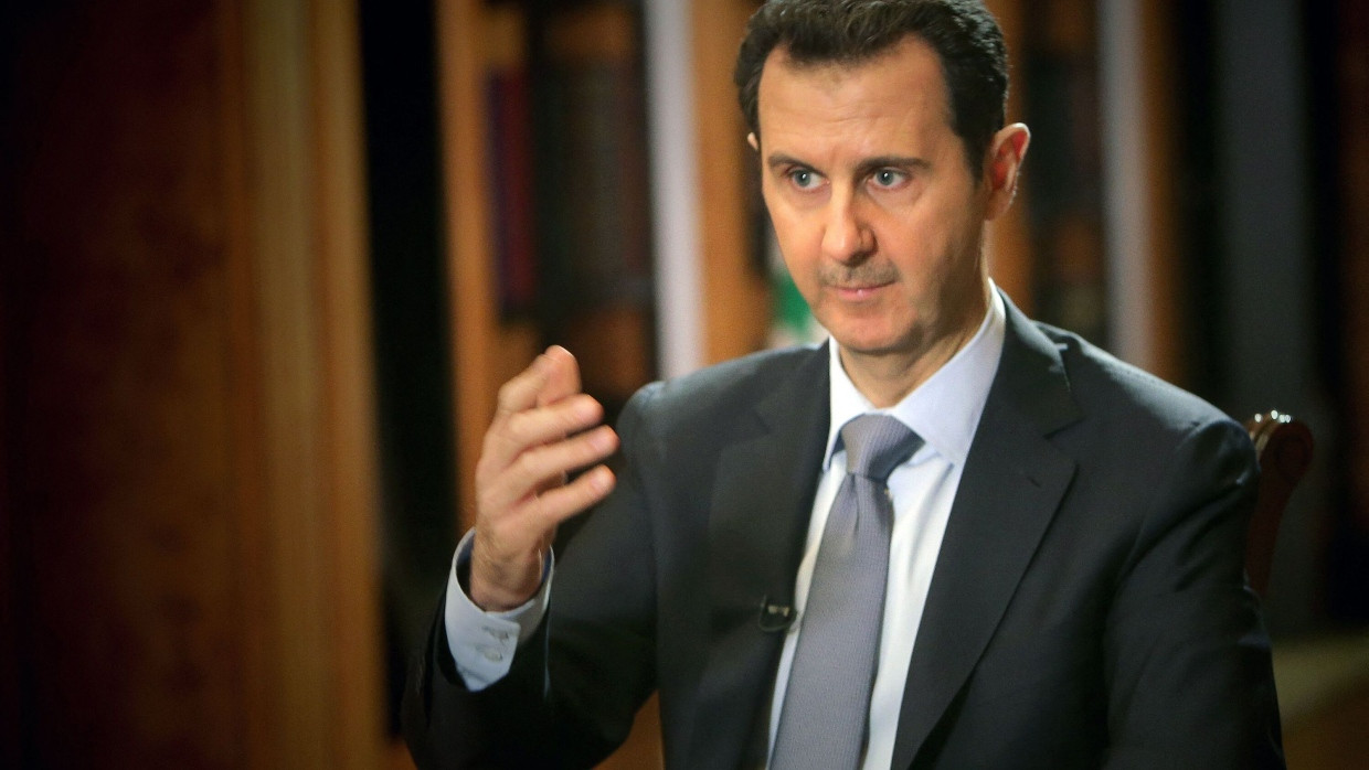 Lange vor seinem Sturz: Syriens Machthaber Baschar al-Assad 2014