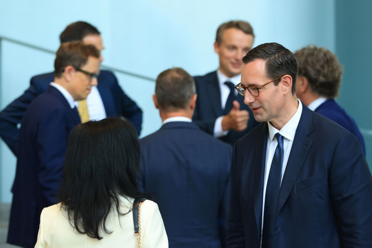 Im Fokus: FGS-Chef Alexander Geiser (rechts)