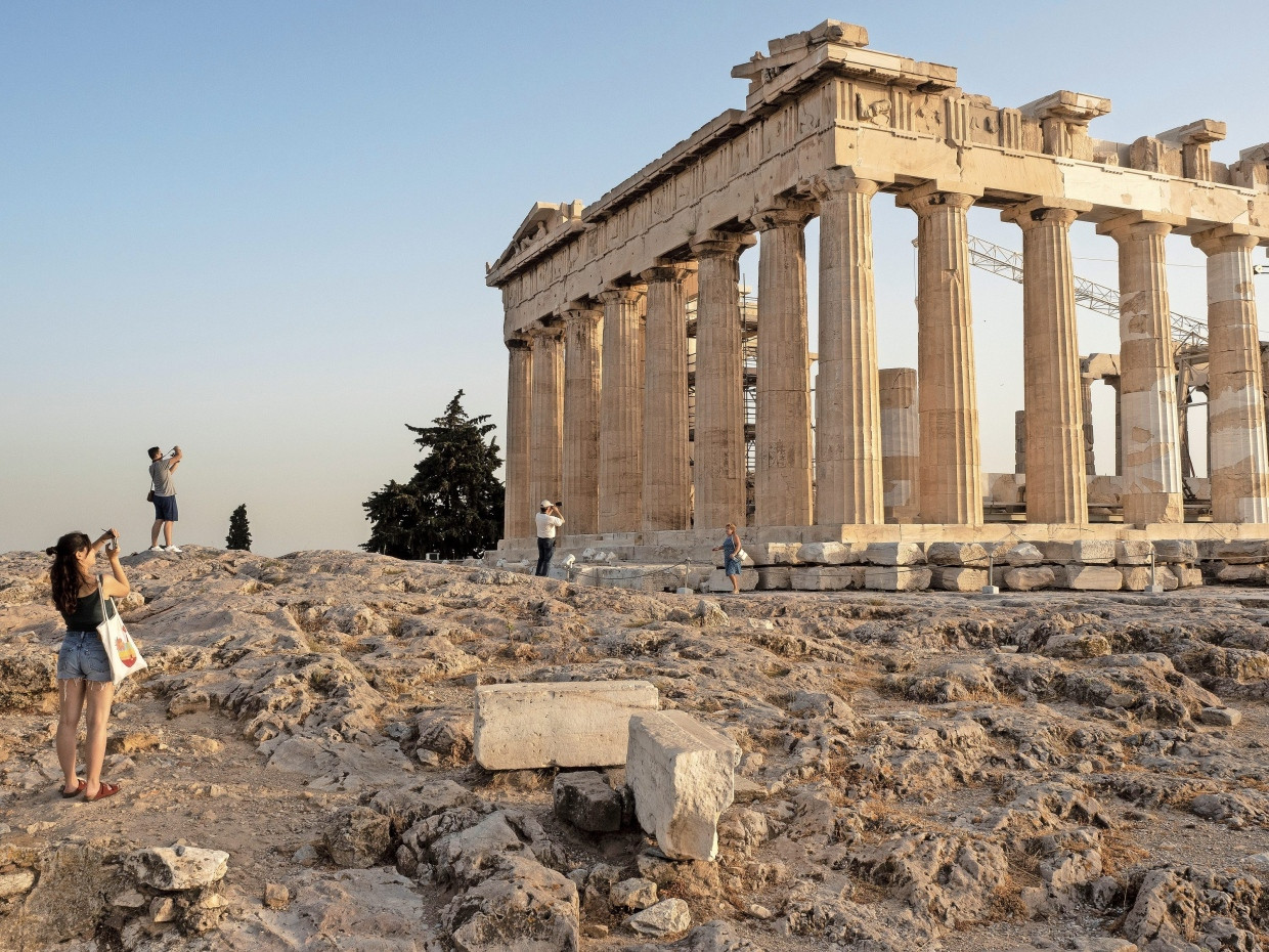 Europa im Kampf zwischen der athenischen und der spartanischen Denkweise.