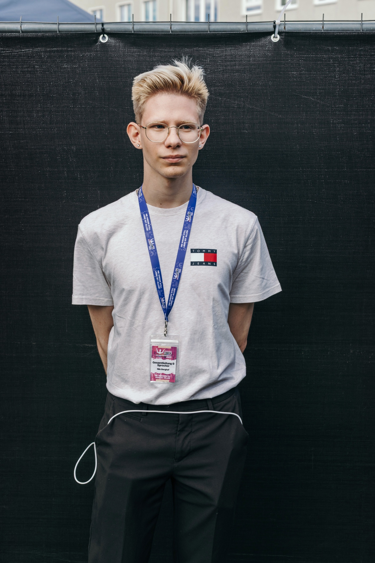 Nils Berghof vom Verein „Queer NB“