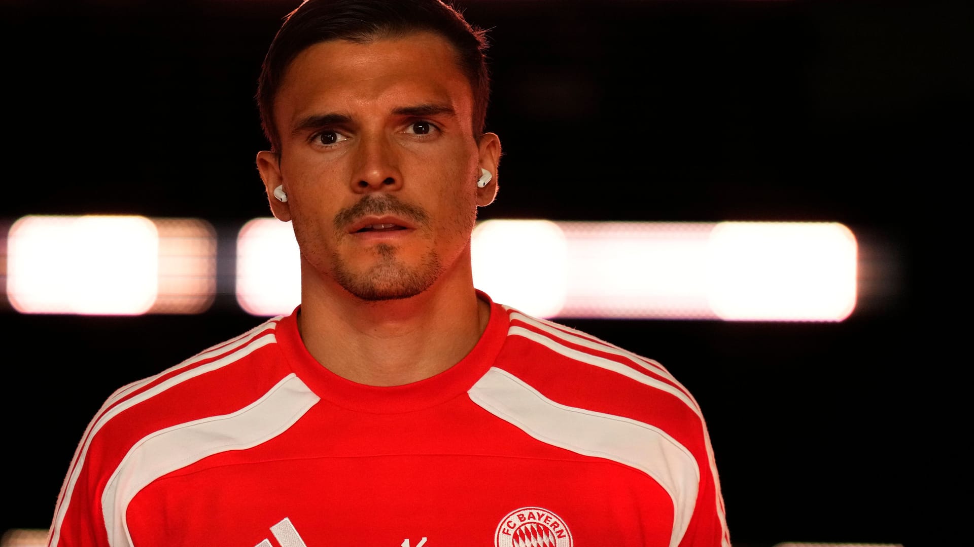 João Palhinha: Der Portugiese kam vergangenen Sommer zum FC Bayern. João Palhinha: Der Portugiese kam vergangenen Sommer zum FC Bayern.