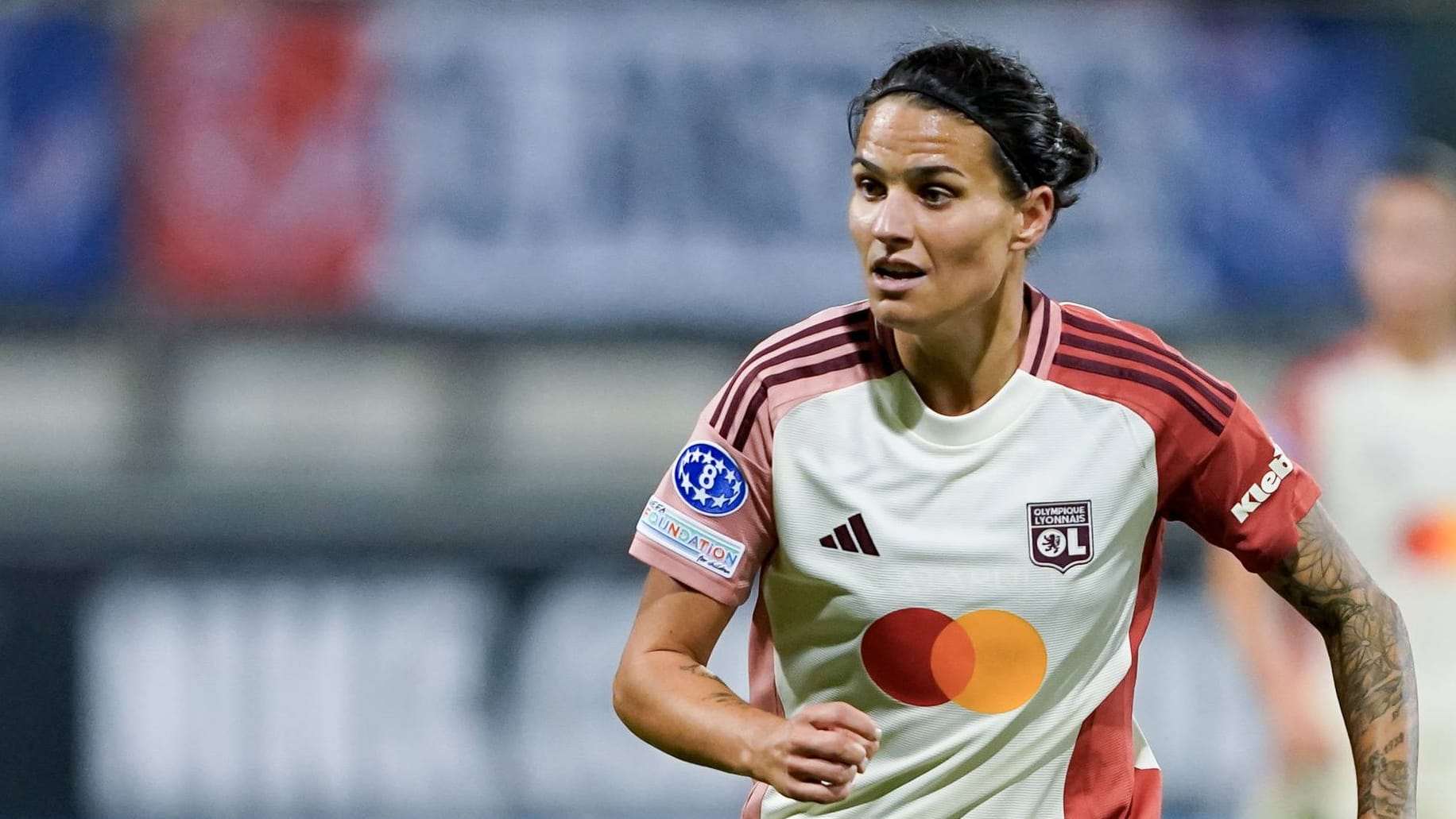 Dzsenifer Marozsán: Sie spielte bis 2023 in der Nationalmannschaft. Dzsenifer Marozsán: Sie spielte bis 2023 in der Nationalmannschaft.