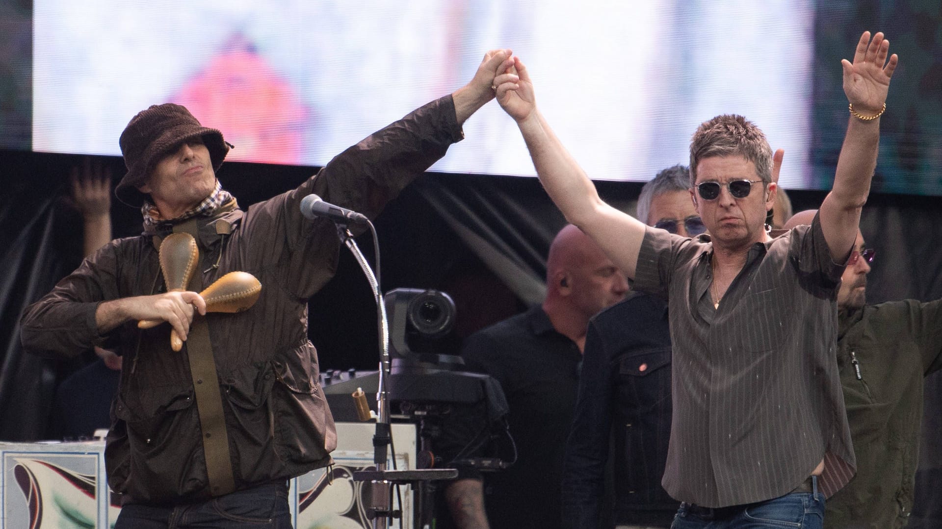 Liam und Noel Gallagher: Die Brüder stehen wieder gemeinsam auf der Bühne.
