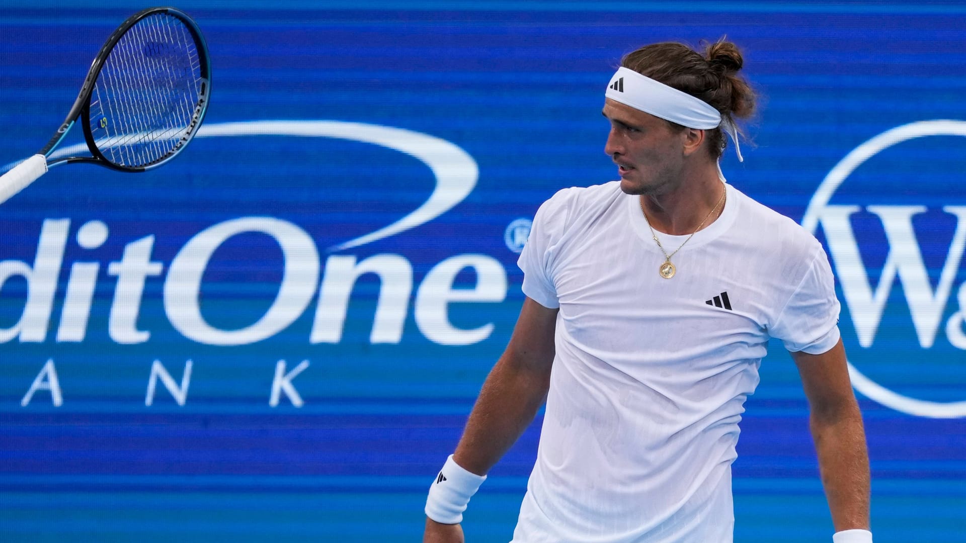 Alexander Zverev steht kurz vor dem Viertelfinaleinzug. Alexander Zverev steht kurz vor dem Viertelfinaleinzug.