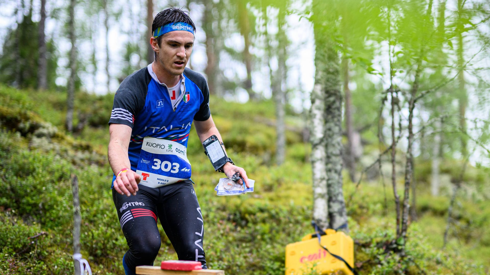 Mattia Debertolis: Er starb bei einem Lauf in China. Mattia Debertolis: Er starb bei einem Lauf in China.