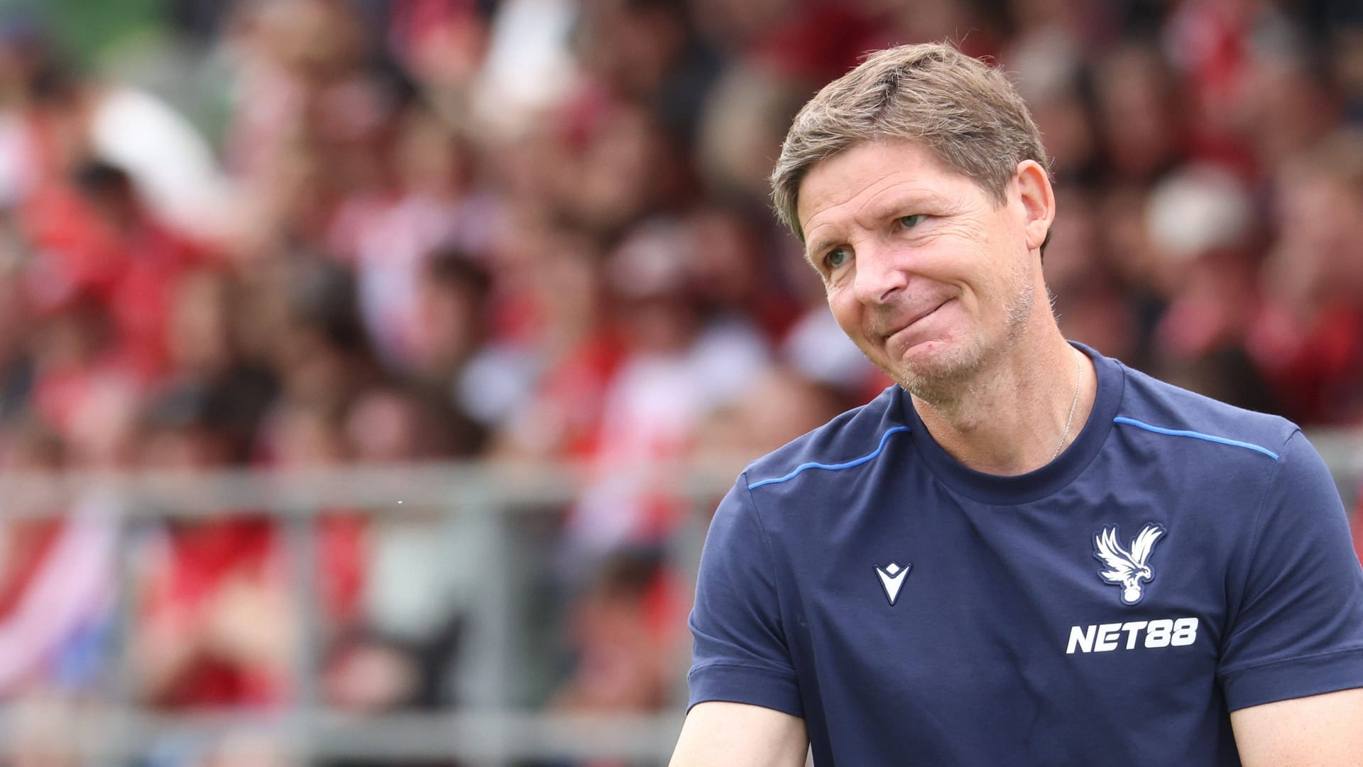 Oliver Glasner: Er trainiert seit Februar 2024 Crystal Palace.