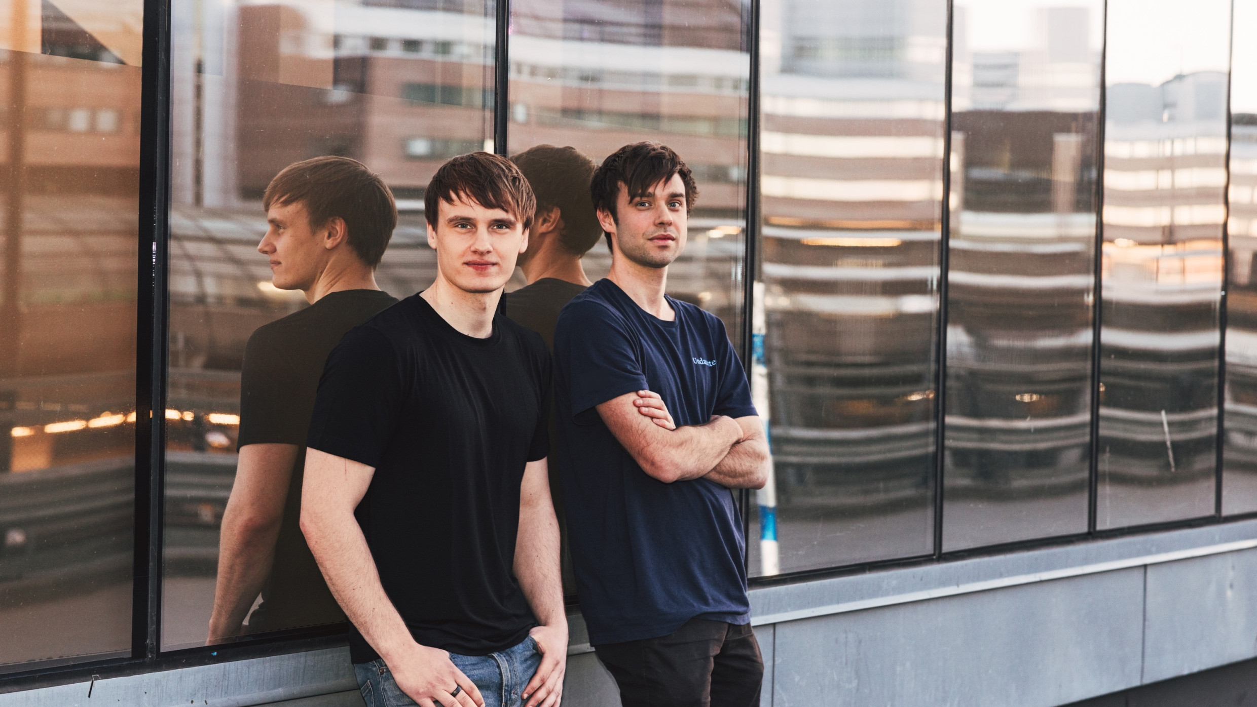 Das schwedische KI-Startup Lovable wurde 2023 von Fabian Hedin (links) und Anton Osika gegründet.