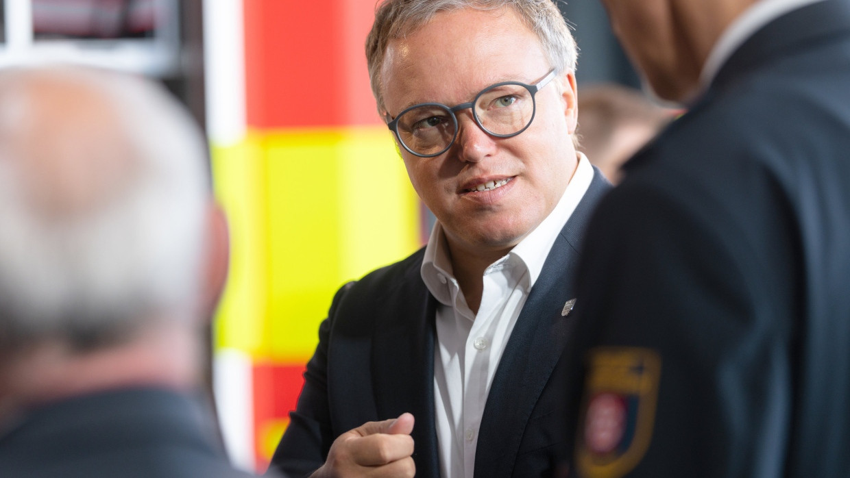 Der Ministerpräsident von Thüringen, Mario Voigt (CDU).