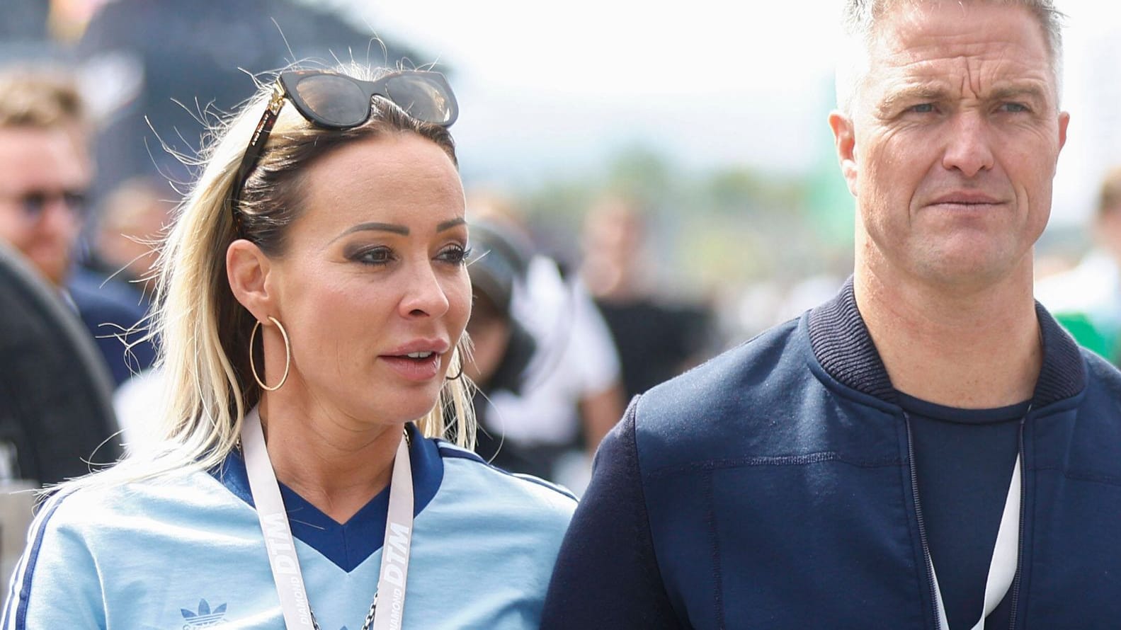 Cora und Ralf Schumacher 2022 in Nürnberg: Das Ex-Paar hat einen gemeinsamen Sohn. Cora und Ralf Schumacher 2022 in Nürnberg: Das Ex-Paar hat einen gemeinsamen Sohn.